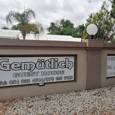 Gemutlich Guesthouse Upington Zewnętrze zdjęcie